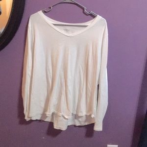 Old Navy white everywear long sleeve